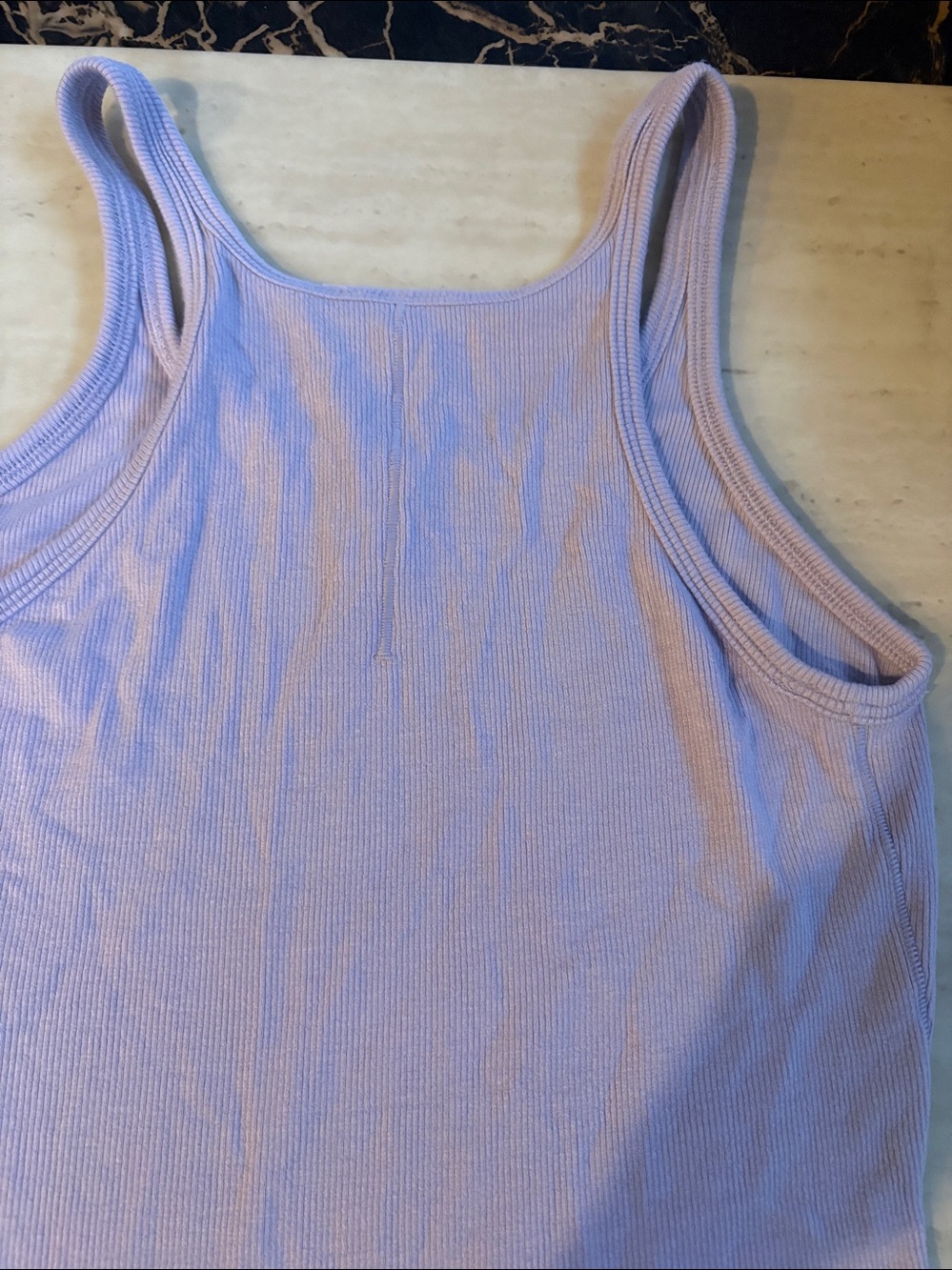 lululemon athletica Light Lavender Ribbed Racerback Tank - Picture 5 of 5